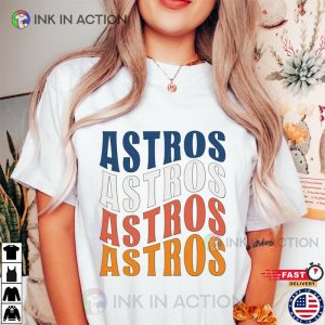 MLB Houston Astros Baseball Sweatshirt Vintage Style The Houston Astro 90s  Shirt - Ink In Action