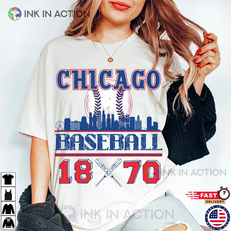 chicago cubs baseball tee
