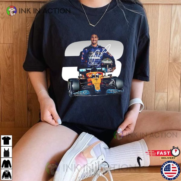 Vintage Daniel Ricciardo Shirt RIC3 Vintage Style Shirt