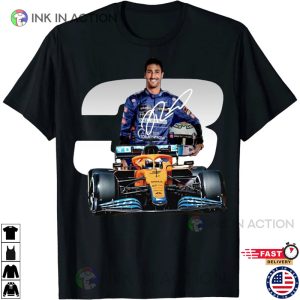 Vintage Daniel Ricciardo Shirt RIC3 Vintage Style Shirt 3