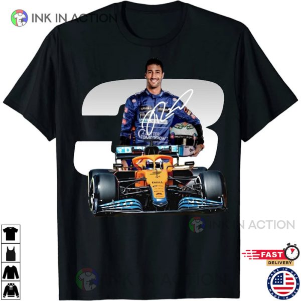 Vintage Daniel Ricciardo Shirt RIC3 Vintage Style Shirt