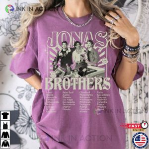 Vintage Jonas Brothers Shirt jonas brothers tour 2023 Ink In Action