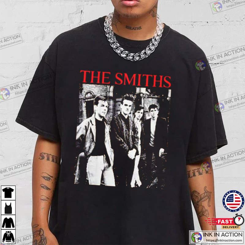 Vintage Smiths Shirt, The Smiths Band - Ink In Action
