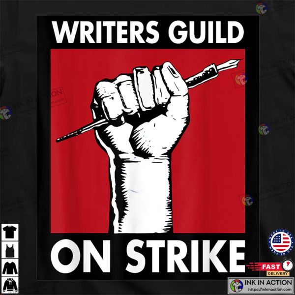 WGA Writers Guild Of America On Strike Classic T Shirt