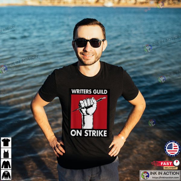 WGA Writers Guild Of America On Strike Classic T Shirt