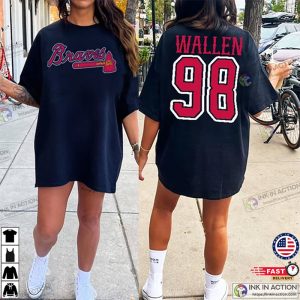Wallen 98 Braves Country Music Comfort Colors Tee