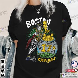 Warren Lotas 17x Champs Boston Celtics Basketball Shirt