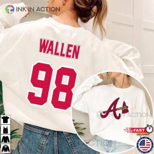 We’d Have Been The 98 Braves, Wallen Western Shirt, One Night At A Time World Tour