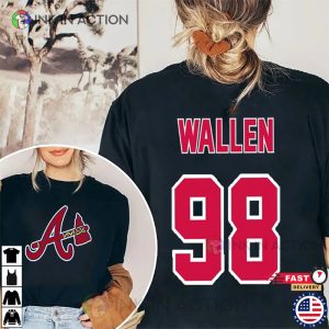 Wed Have Been The 98 Braves Wallen Western Shirt One Night At A Time World Tour 2