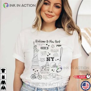 Welcome To New York 1989 Merch Taylor Swift Inspired Shirt 2 Ink In Action