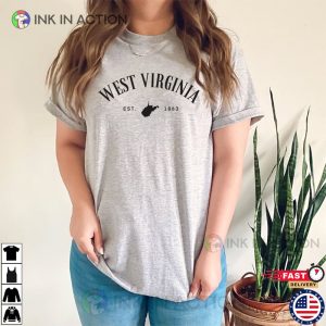 West Virginia Vintage Shirt 1 Ink In Action