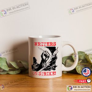 Writers Guild Of America On Strike Coffee Mug