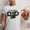 Yoda Lightsaber Best Dad Star Wars Fathers Day T-shirt