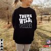Young Wild Three Kids Birthday Shirt 3rd Birthday Toddler Shirt