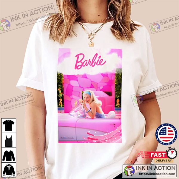 Barbie Movie Margot Robbie Essential T-Shirt, Barbie Merch