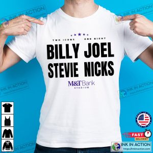 billy joel stevie nicks baltimore stevie nicks billy joel tour 2023 Shirt 5 Ink In Action