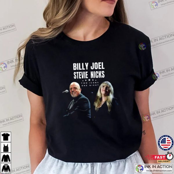 Billy Joel Stevie Nicks Tour, 2023 Tour Shirt