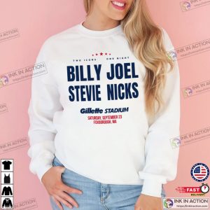 Billy Joel Stevie Nicks Tour, Gillette Stadium Concert Essential T-Shirt