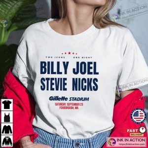 billy joel stevie nicks tour gillette stadium concert Essential T Shirt 3 Ink In Action