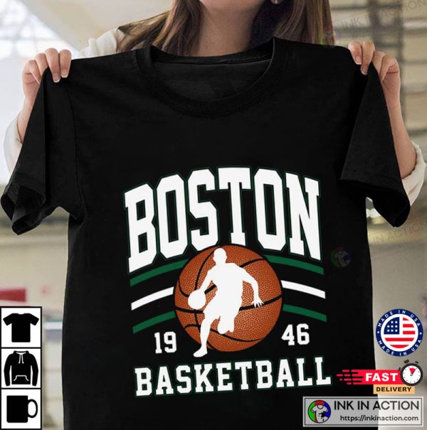 Boston Celtics Basketball 1946 T-Shirt