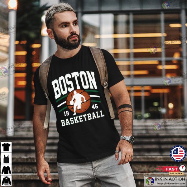 Boston Celtics Basketball 1946 T-Shirt