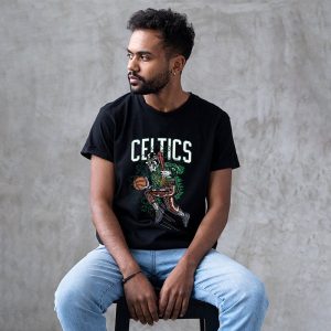 celtics clover Graphic Tee warren lotas shirt Ink In Action