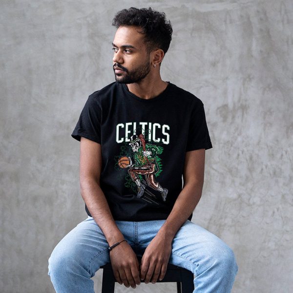 Celtics Clover Graphic Tee, Warren Lotas Shirt