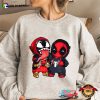 Deadpool Venom Cute Friends Unisex Tee