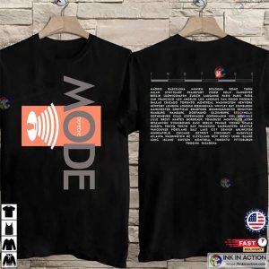 depeche mode 80s Music for the Masses Tour 2 Sides Shirt 2 Ink In Action