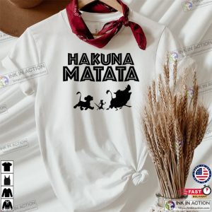 disney lion king hakuna matata shirt family matching shirts 4 Ink In Action