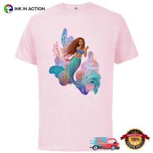disney little mermaid 2023 Ariel Find Your Voice T Shirt 2 Ink In Action