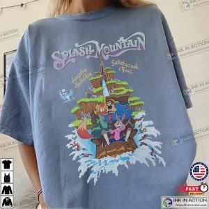 disney splash mountain Disneyworld Comfort Colors Shirt 3 Ink In Action