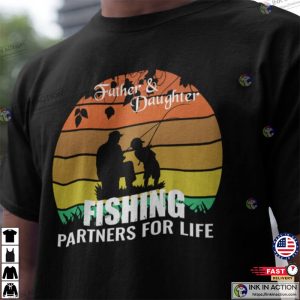 Father Daughter Fishing Graphic Tee