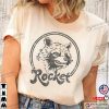 Guardians Of The Galaxy Raccoon Rocket Circle Portrait T-Shirt