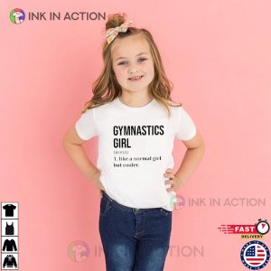 gymnastics definition little girl gymnastics T Shirt Ink In Action