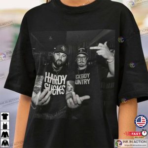 hardy and morgan wallen Photo T shirt Ink In Action