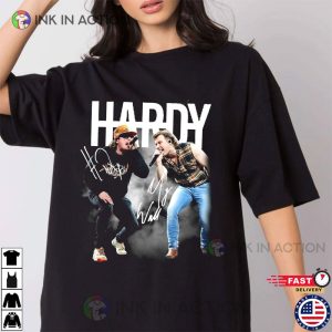 hardy and morgan wallen hardy tour 2023 Unisex T shirt Ink In Action