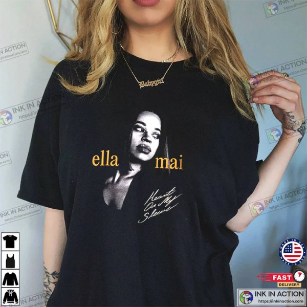 Heart On My Sleeve Ella Mai Concert T-shirt