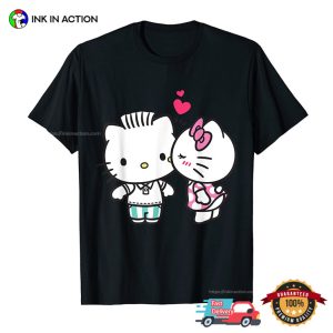 Hello Kitty And Dear Daniel-Valentine T-Shirt