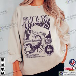 i know the end phoebe bridgers phoebe bridgers concert T shirt 2 Ink In Action