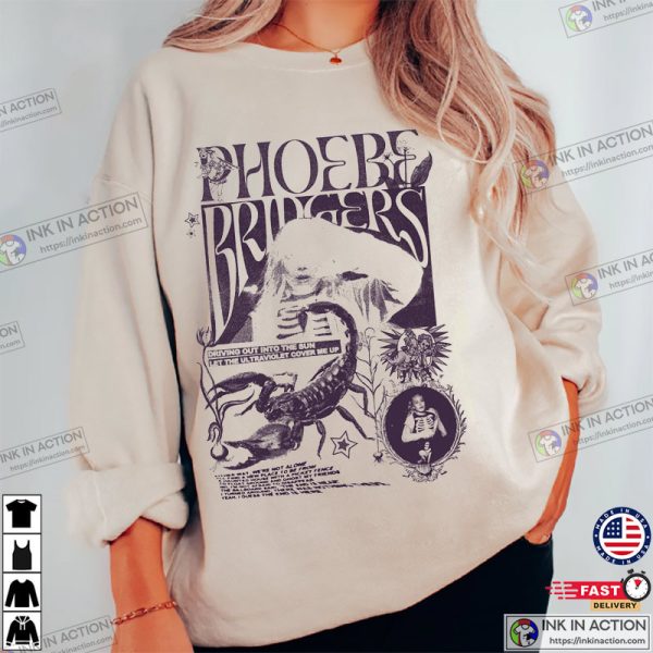 I Know The End Phoebe Bridgers Phoebe Bridgers Concert T-shirt