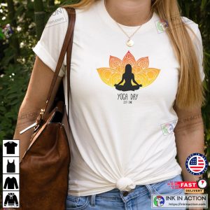international yoga day t shirt 1 Ink In Action