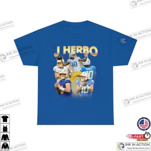 J Herbo Justin Herbert Chargers Vintage Nfl Shirts