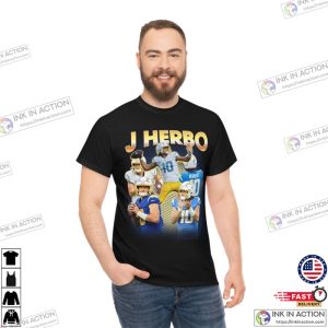 J Herbo Justin Herbert Chargers Vintage Nfl Shirts