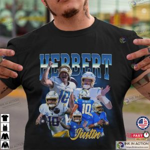 Nfl Los Angeles Team, Los Angeles Chargers Justin Herbert Vintage Shirt