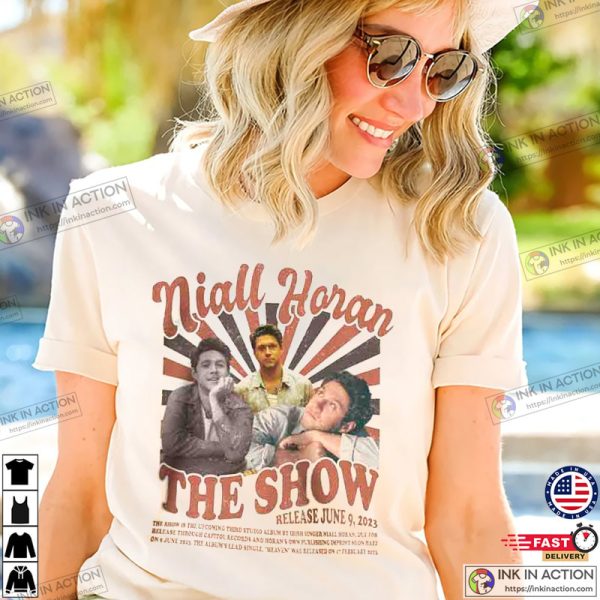 Niall Horan Tour, New Album The Show Shirt