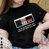 Nintendo Old Console Video Game Shirt, Cheat Codes Graphic Tee