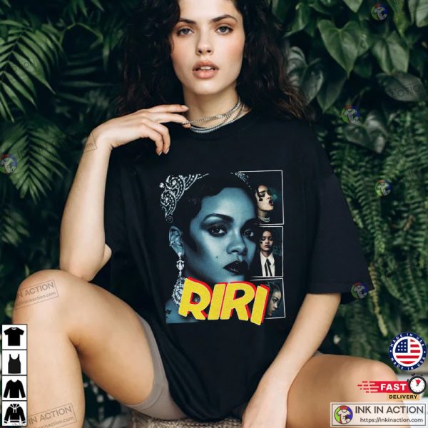 Rihanna Graphic Tee, Riri Streetwear