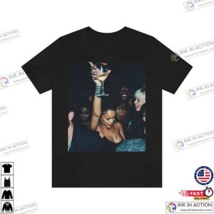 rihanna party Unisex T shirt 4 Ink In Action