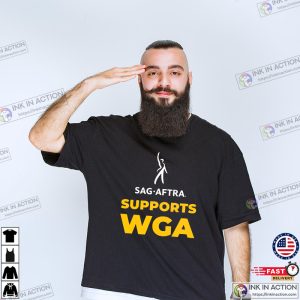 Sagaftra Supports WGA Essential Tee